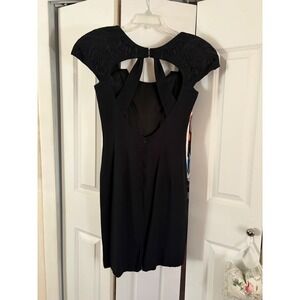 Vintage Night Way‎ Black Cocktail  Dress